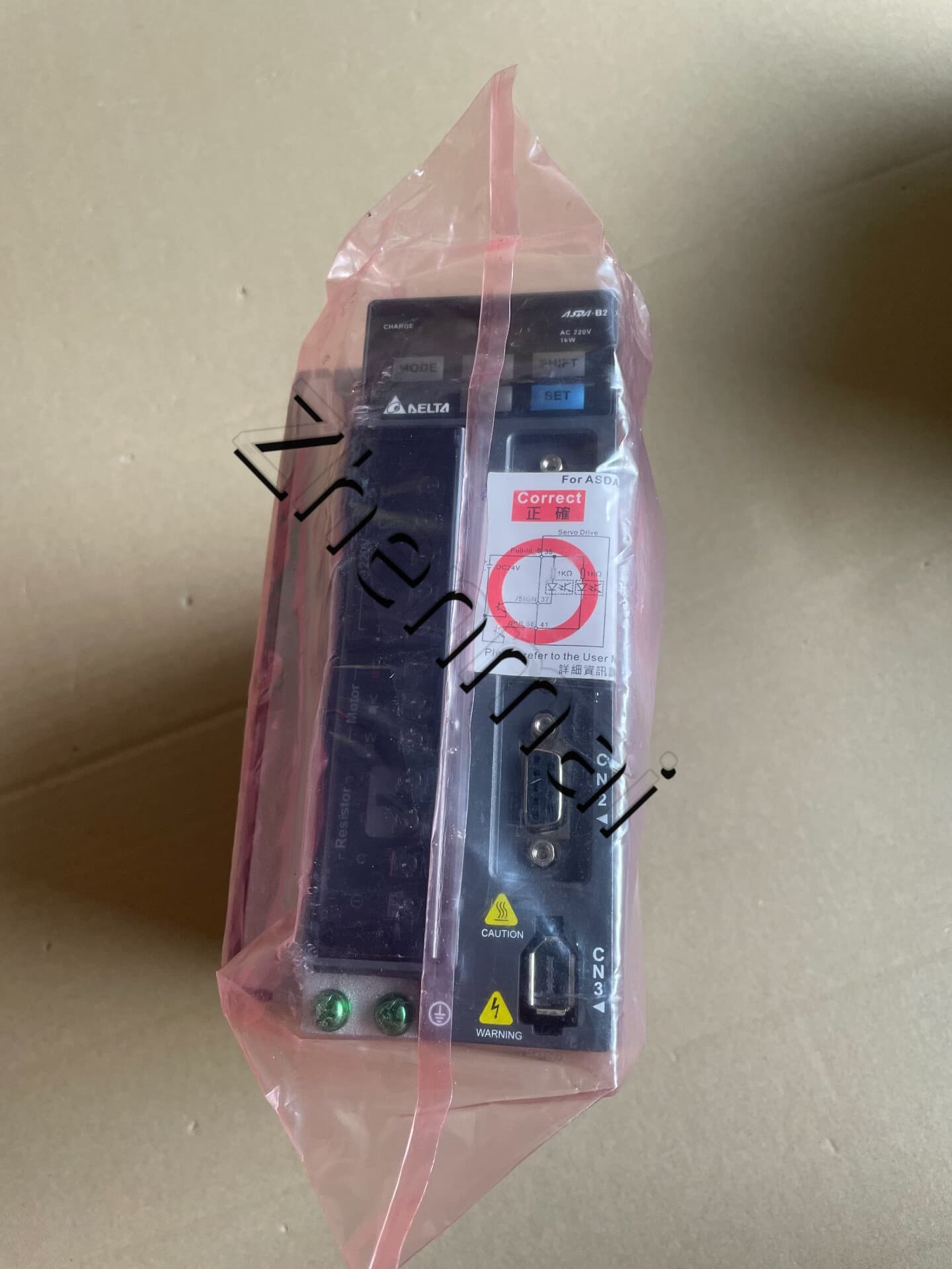 100% gloednieuwe originele en echte Delta ASD-B2-1021-B Frequentieomvormers Drive Servomotor