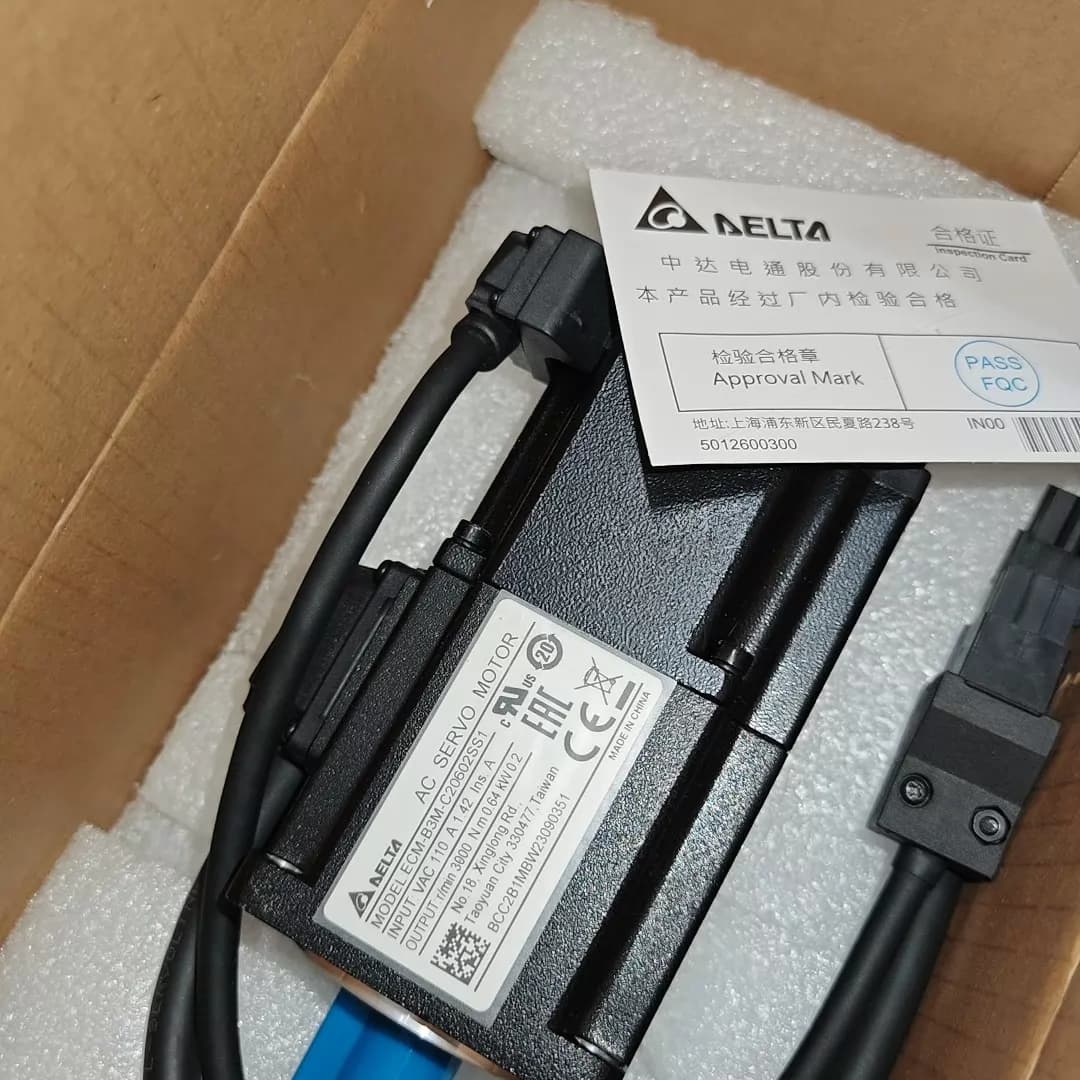 100% gloednieuwe originele en echte Delta ECM-B3M-C20602SS1 frequentieomvormers Drive Servomotor