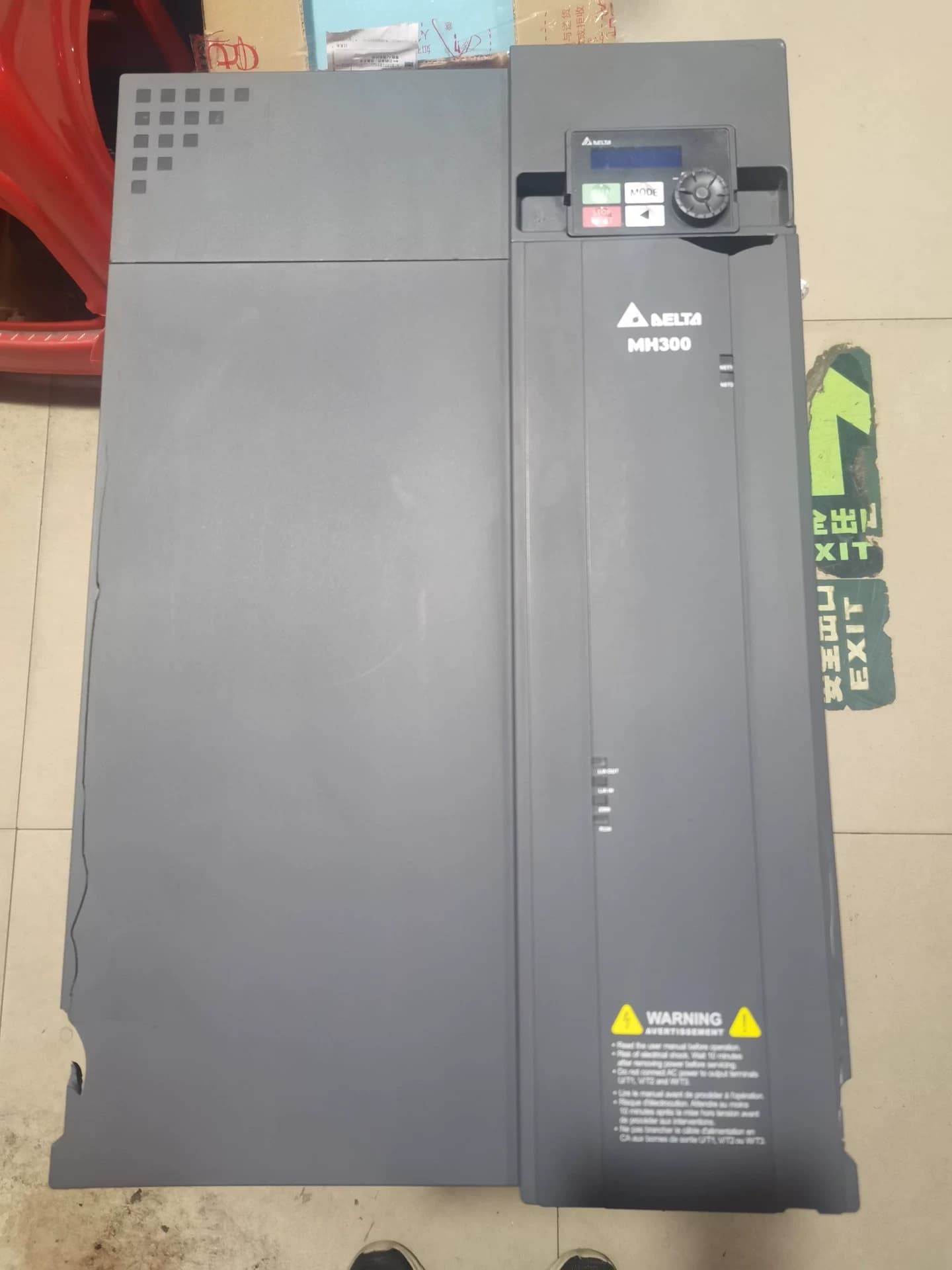 100% gloednieuwe originele en echte Delta VFD91AMH43ANSAA (45KW) frequentieomvormers Drive Servomotor