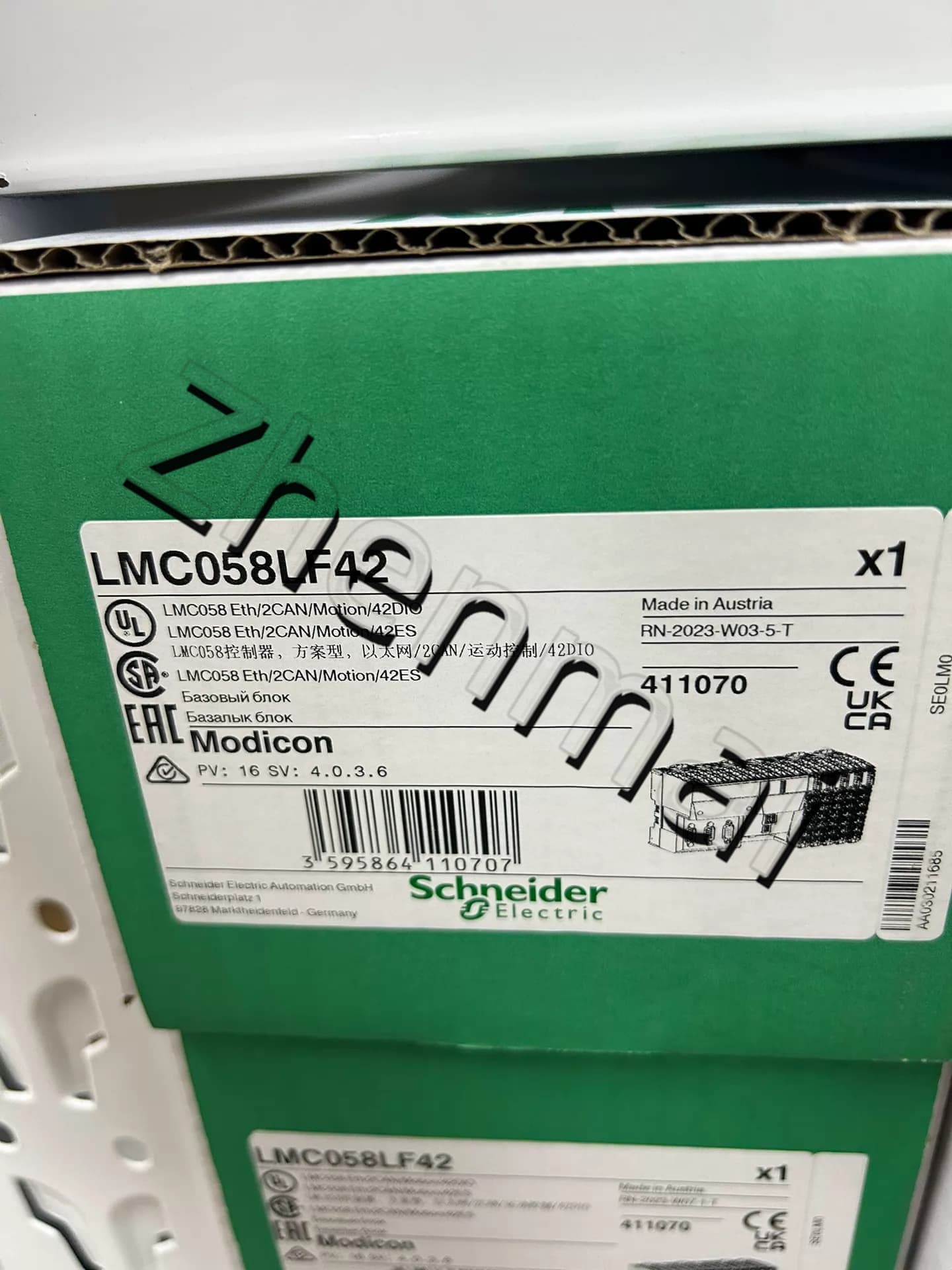 100% gloednieuwe, originele en echte Schneider LMC058LF42 Frequentieomvormers, stroomonderbrekers, schakelaars, beveiligingsapparaten