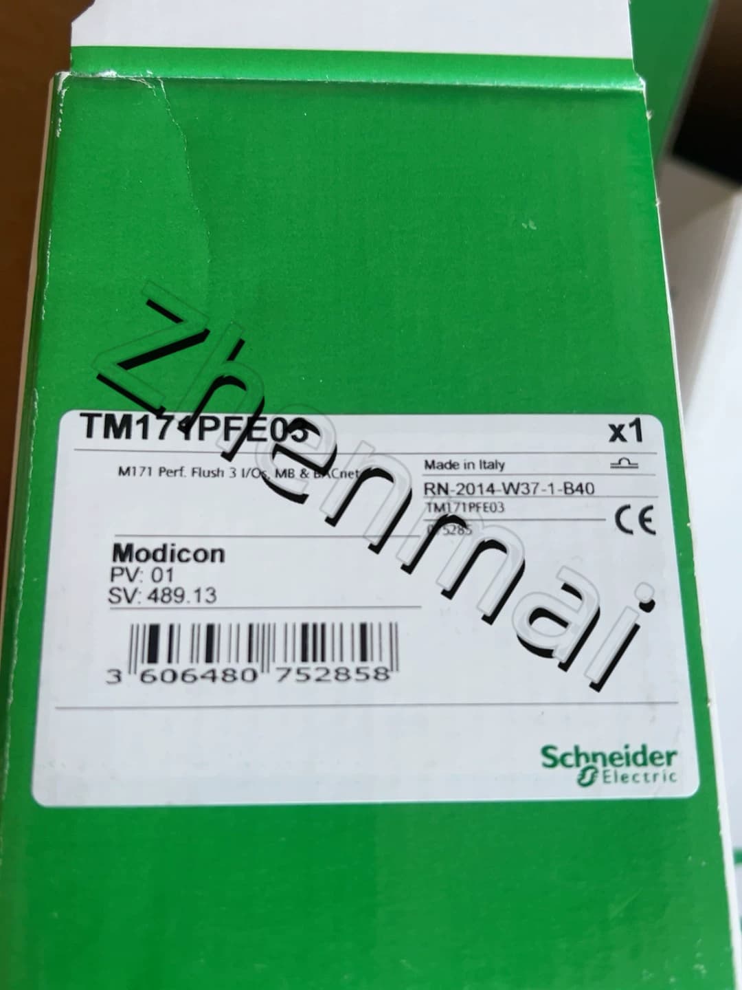 100% gloednieuwe, originele en echte Schneider TM171PFE03 Frequentieomvormers, stroomonderbrekers, schakelaars, beveiligingsapparaten