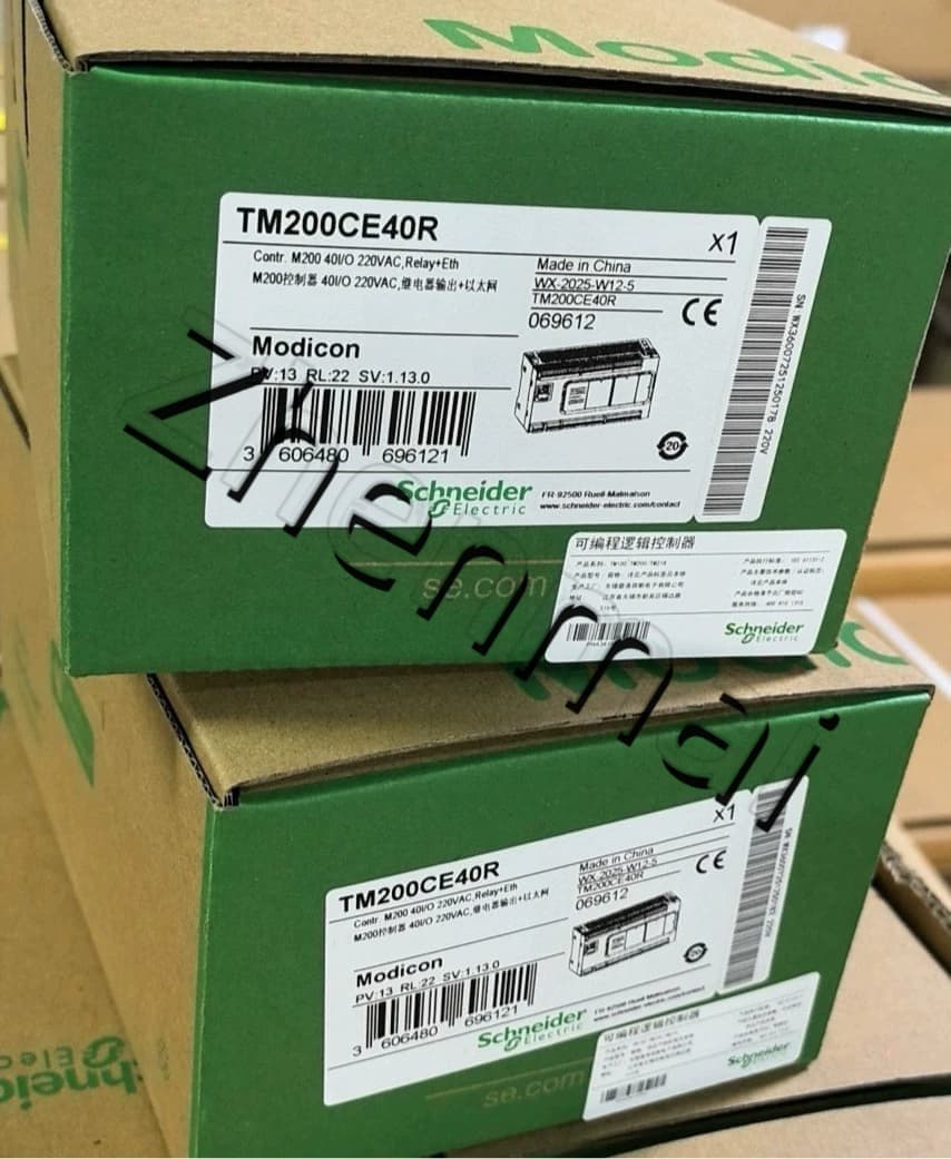 100% gloednieuwe, originele en echte Schneider TM200CE40R Frequentieomvormers, stroomonderbrekers, schakelaars, beveiligingsapparatuur