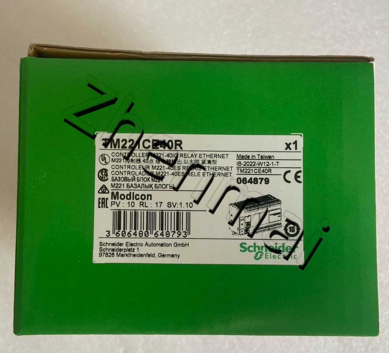 100% gloednieuwe, originele en echte Schneider TM221CE40R Frequentieomvormers, stroomonderbrekers, schakelaars, beveiligingsapparatuur