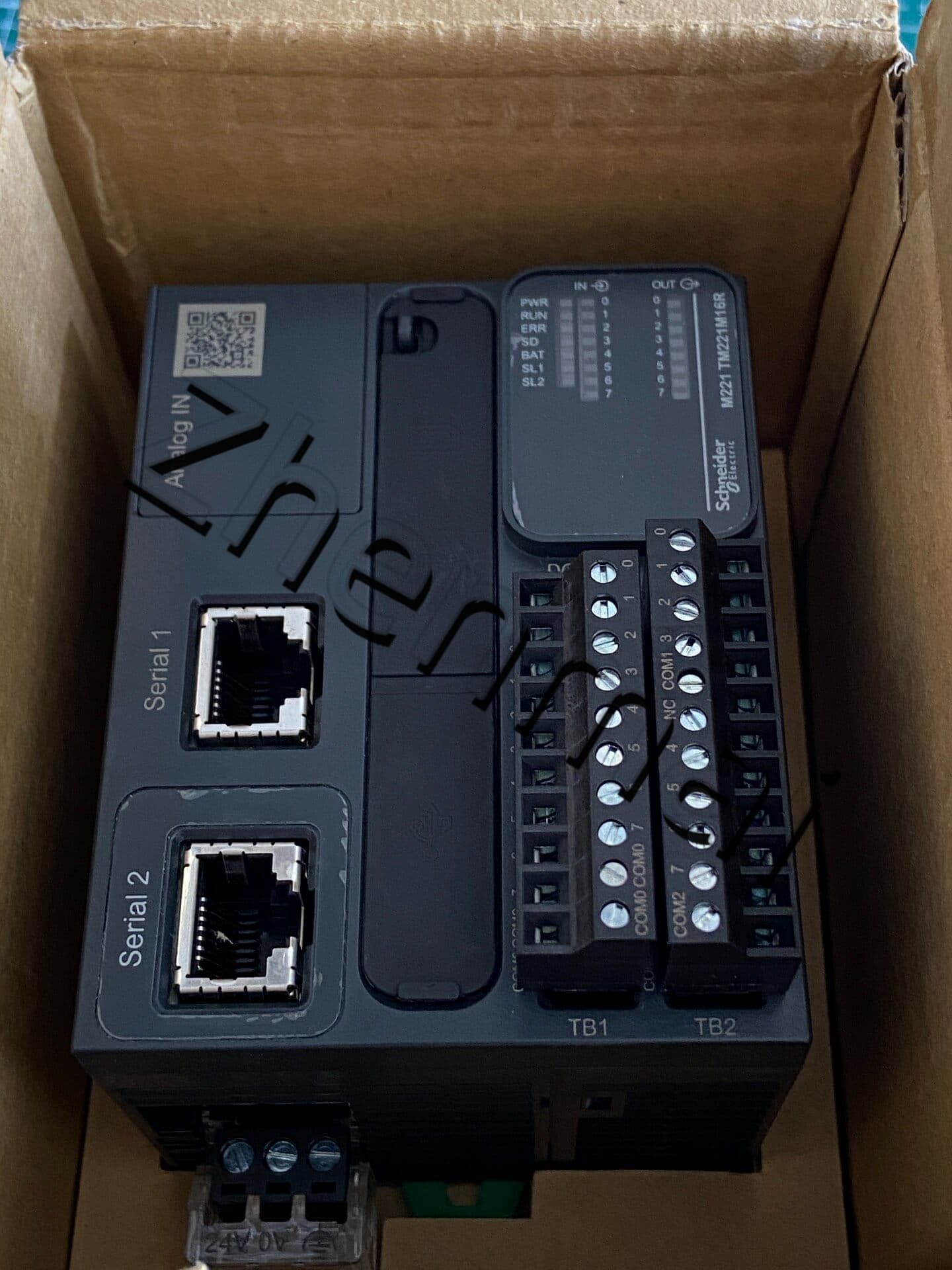 100% gloednieuwe, originele en echte Schneider TM221M16R Frequentieomvormers, stroomonderbrekers, schakelaars, beveiligingsapparaten