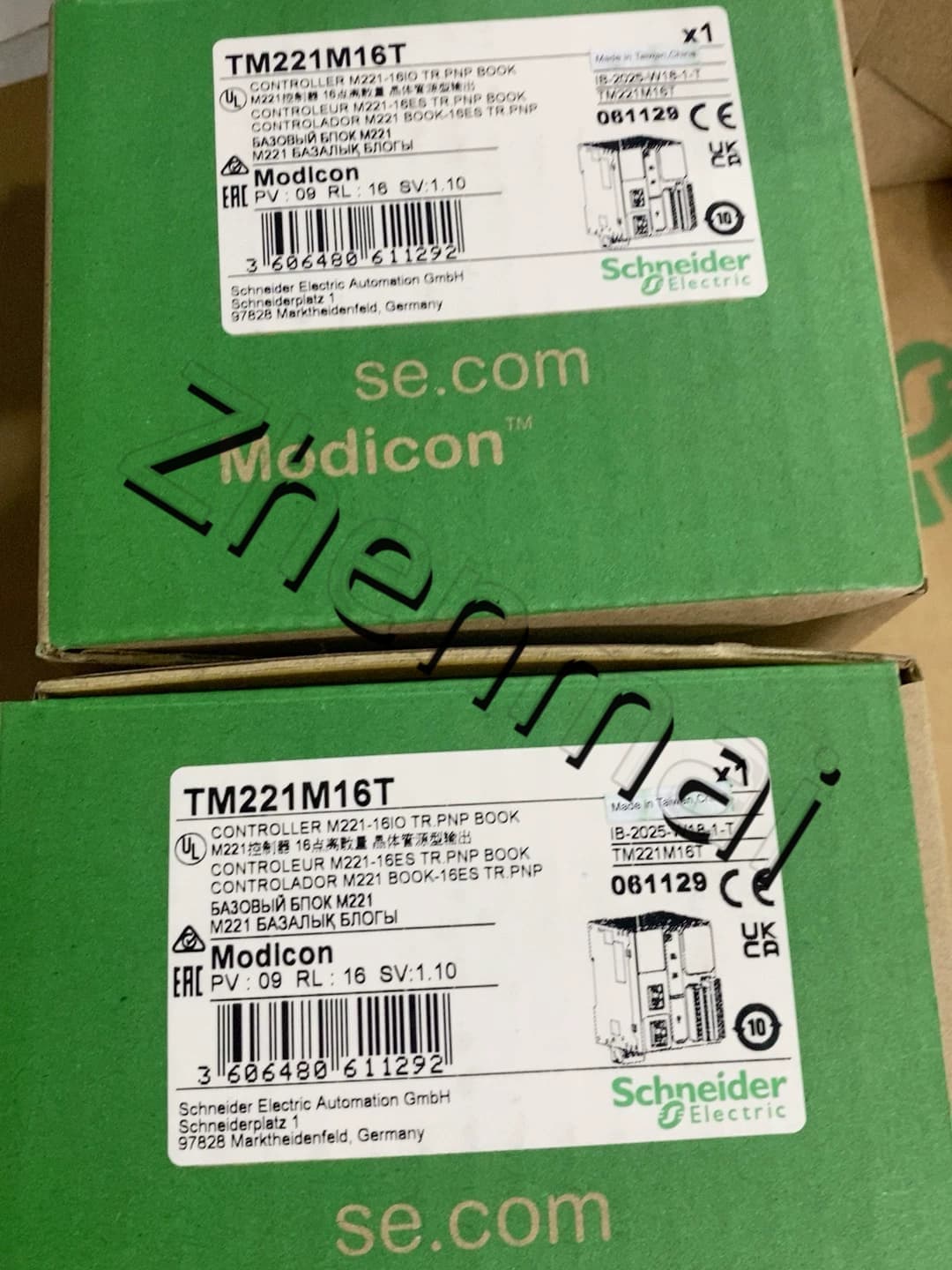 100% gloednieuwe, originele en echte Schneider TM221M16T Frequentieomvormers, stroomonderbrekers, schakelaars, beveiligingsapparaten