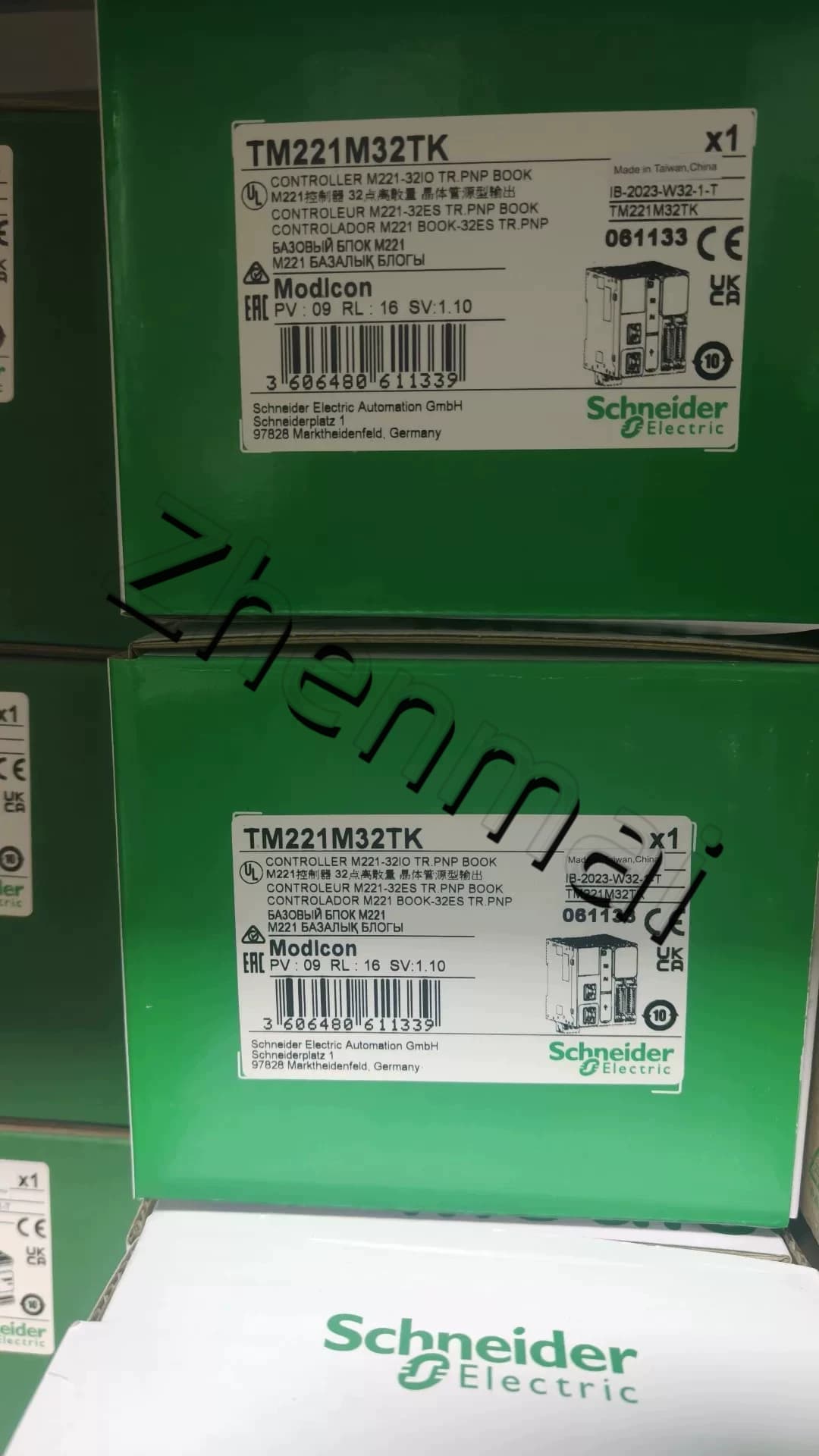 100% gloednieuwe, originele en echte Schneider TM221M32TK Frequentieomvormers, stroomonderbrekers, schakelaars, beveiligingsapparatuur