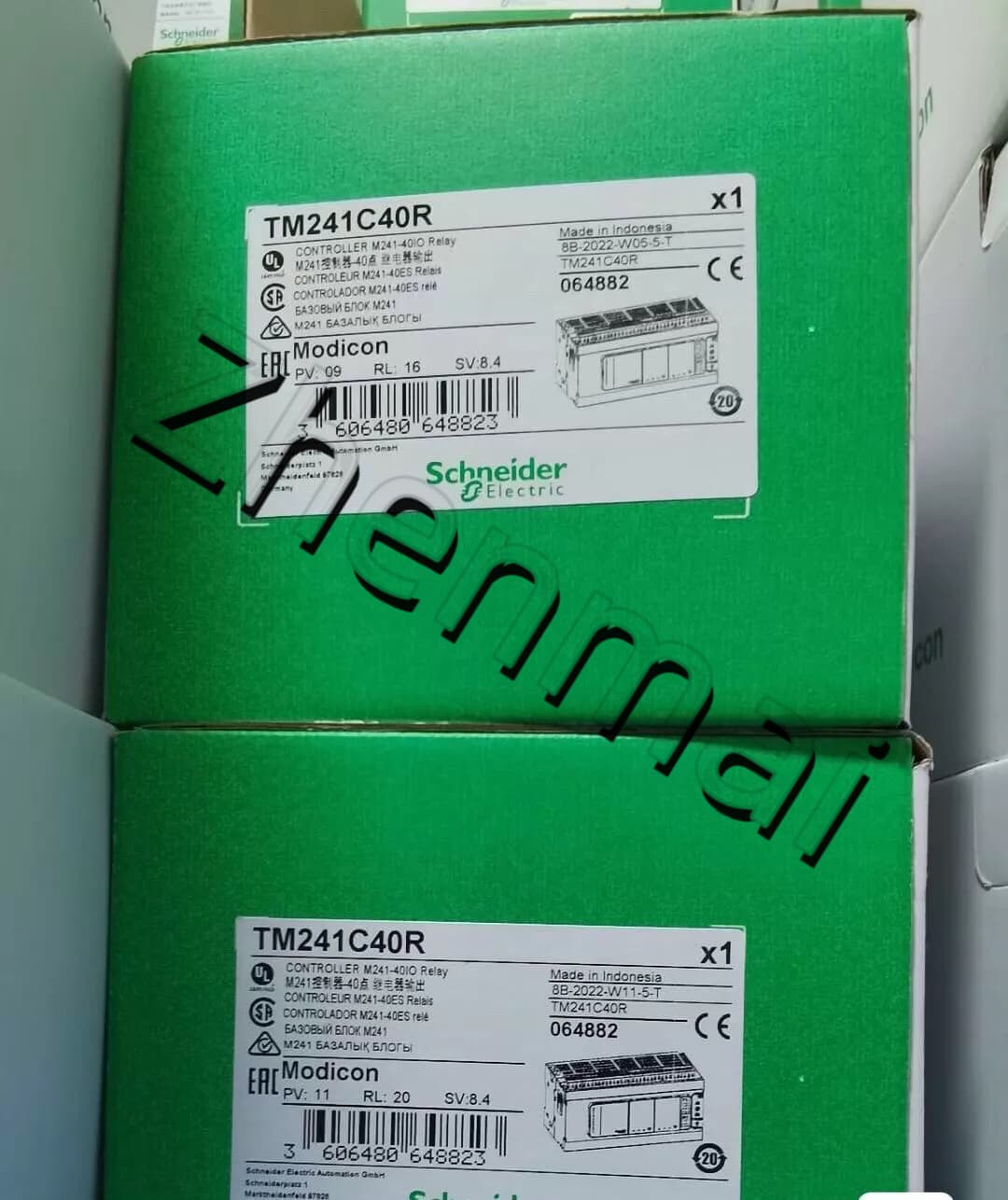 100% gloednieuwe, originele en echte Schneider TM241C40R Frequentieomvormers, stroomonderbrekers, schakelaars, beveiligingsapparatuur