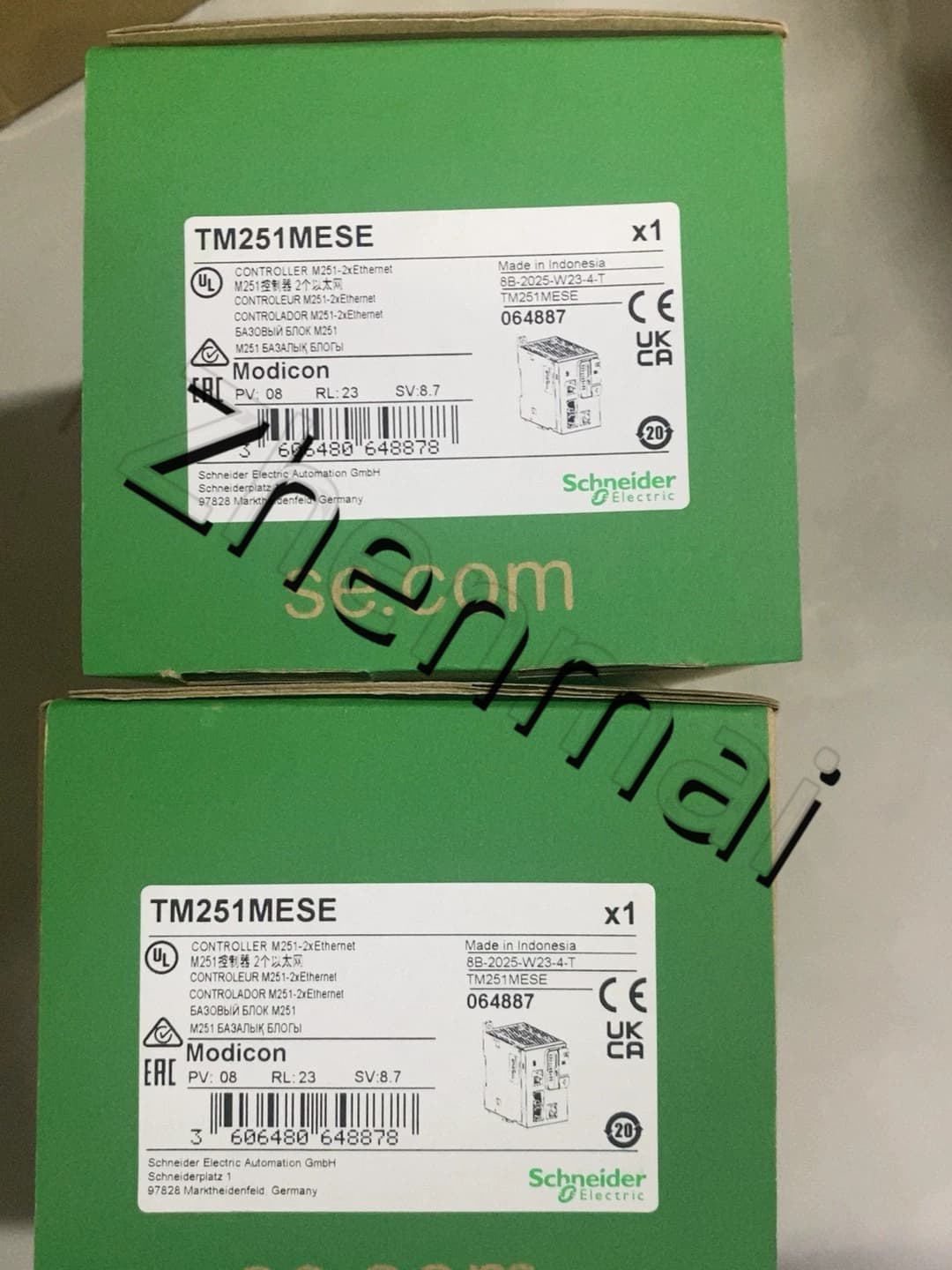 100% gloednieuwe, originele en echte Schneider TM251MESE Frequentieomvormers, stroomonderbrekers, schakelaars, beveiligingsapparatuur