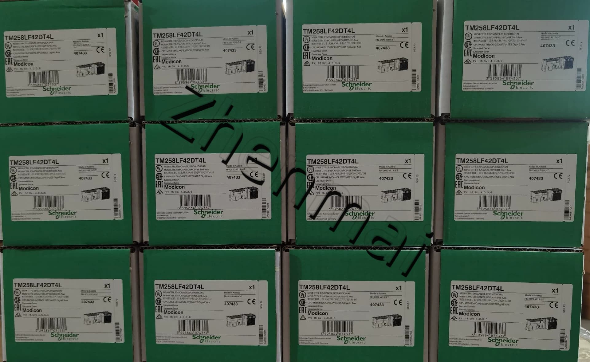 100% gloednieuwe, originele en echte Schneider TM258LF42DT4L Frequentieomvormers, stroomonderbrekers, schakelaars, beveiligingsapparaten