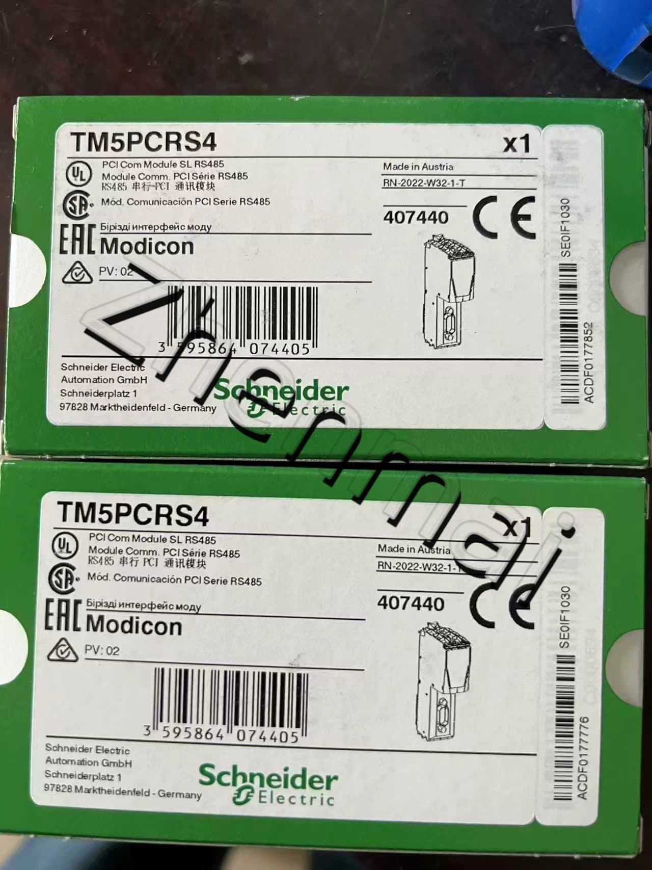 100% gloednieuwe, originele en echte Schneider TM5PCRS4 Frequentieomvormers, stroomonderbrekers, schakelaars, beveiligingsapparaten