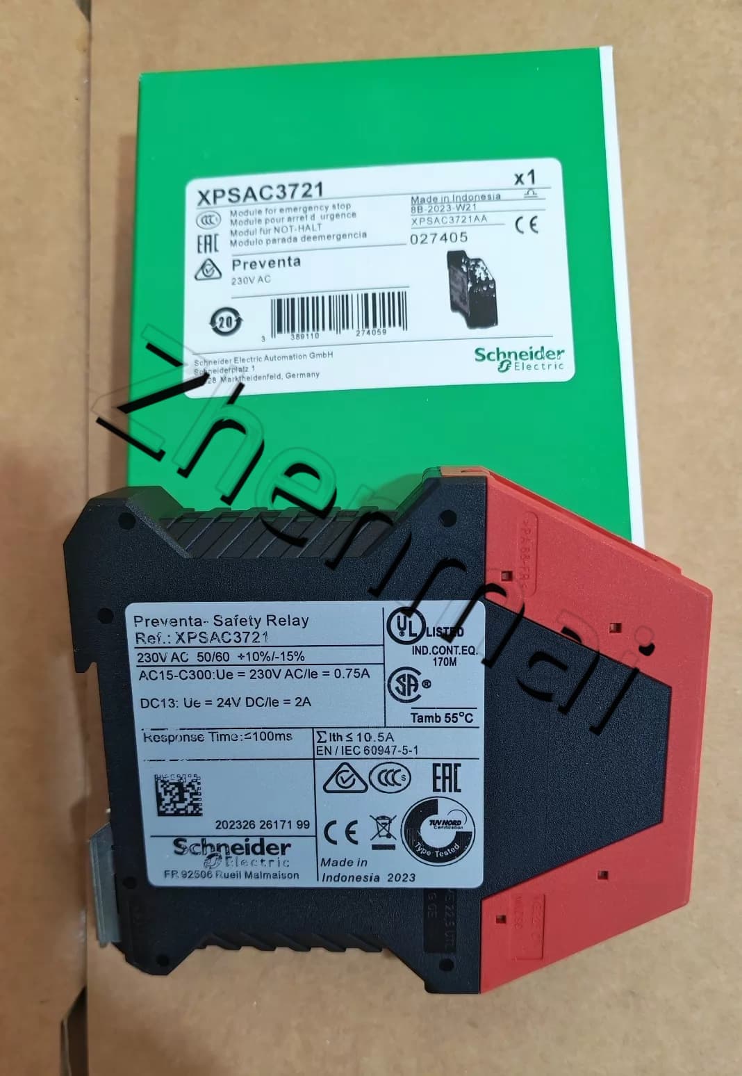 100% gloednieuwe, originele en echte Schneider XPSAC3721 Frequentieomvormers, stroomonderbrekers, schakelaars, beveiligingsapparatuur