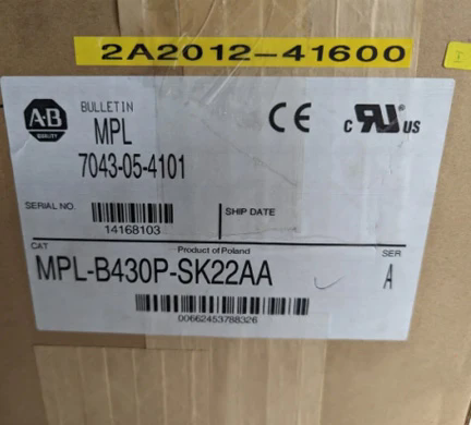 Allen Bradley MPL-B430P-SK22AA Servomotorbulletin MPL LL
