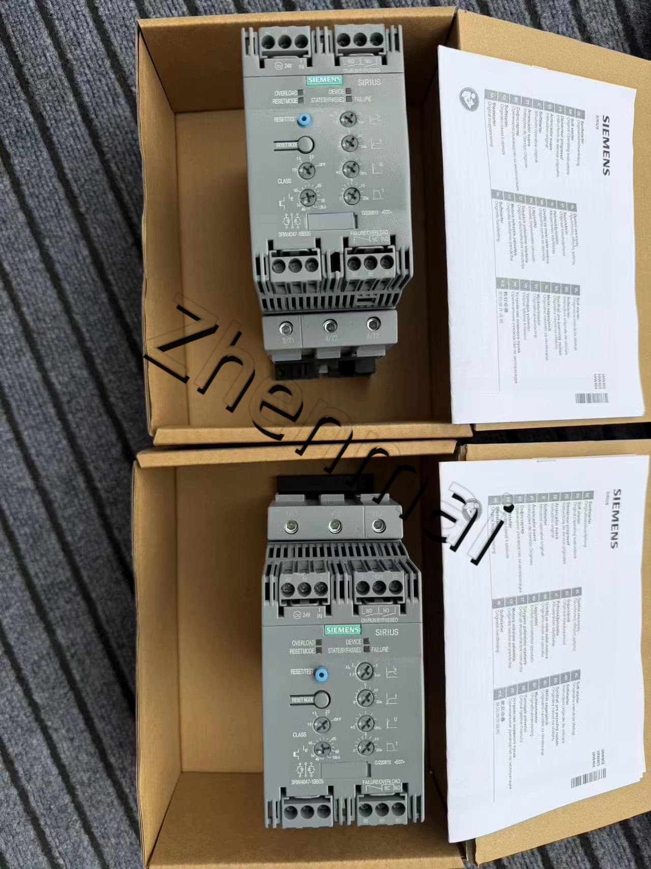 Gloednieuwe, echte, fabrieksgerichte Siemens 3RW4047-1BB05 Soft Starter SIRIUS SOFT STARTER