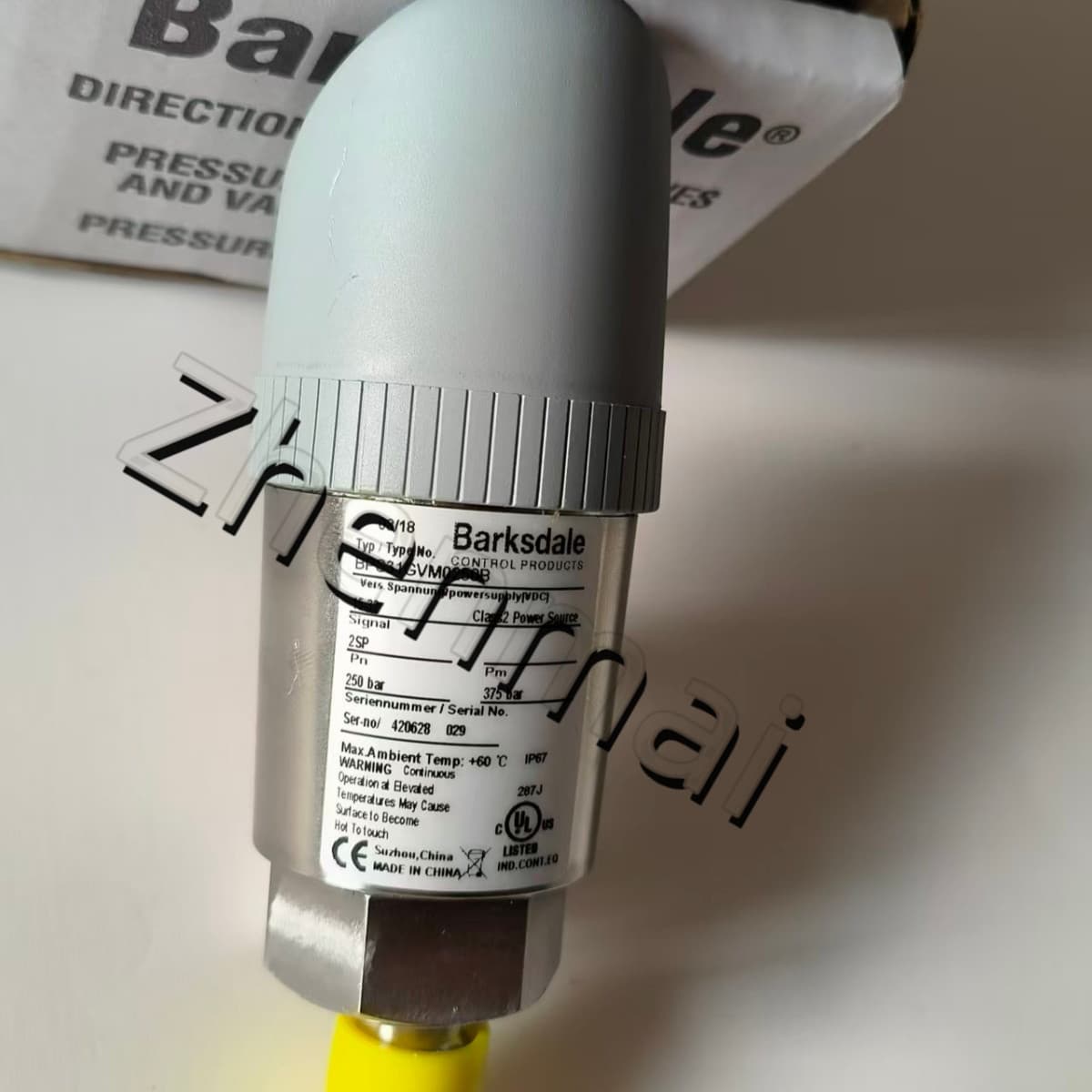 Gloednieuwe originele Barksdale BPS31GVM0250B druksensor niveauschakelaar stromingsschakelaar drukschakelaar snelle verzending