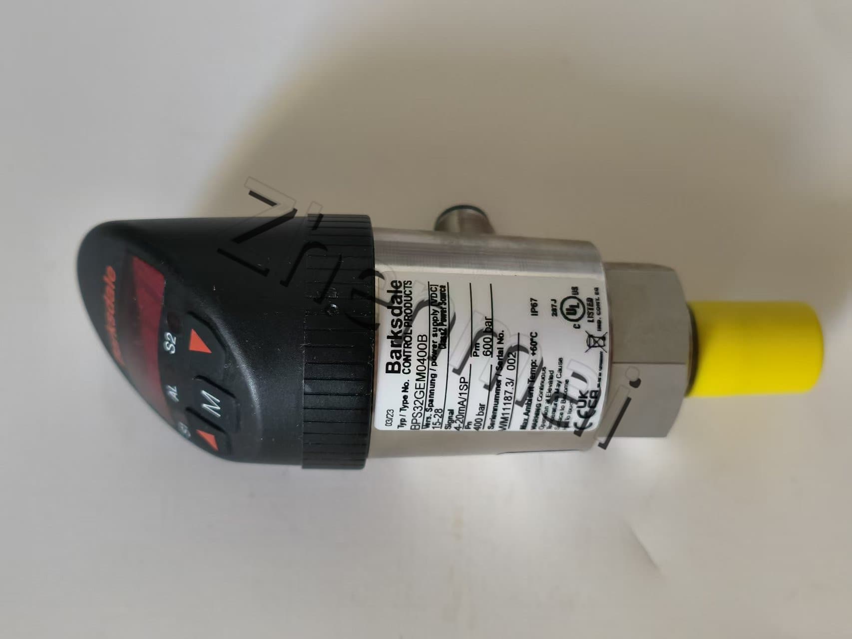 Gloednieuwe originele Barksdale BPS32GEM0400B druksensor niveauschakelaar stromingsschakelaar drukschakelaar snelle verzending