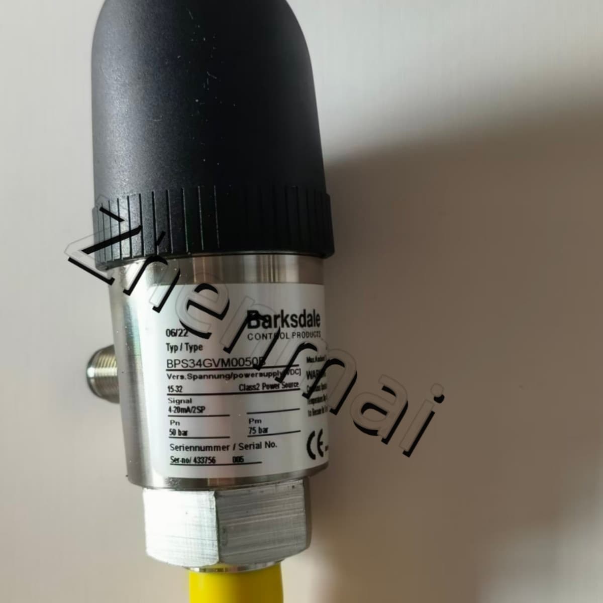 Gloednieuwe originele Barksdale BPS34GVM0050B druksensor niveauschakelaar stromingsschakelaar drukschakelaar snelle verzending