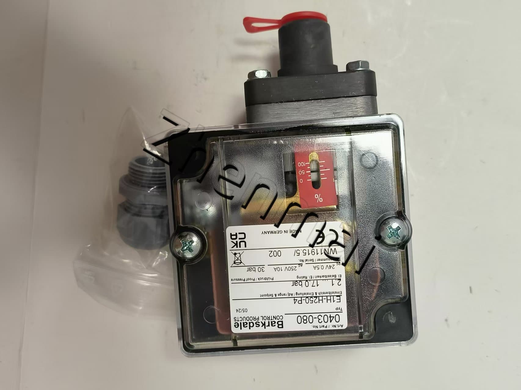 Gloednieuwe Originele Barksdale E1H-H250-P4 0403-080 druksensor Niveauschakelaar Stromingsschakelaar Drukschakelaar Snelle Verzending